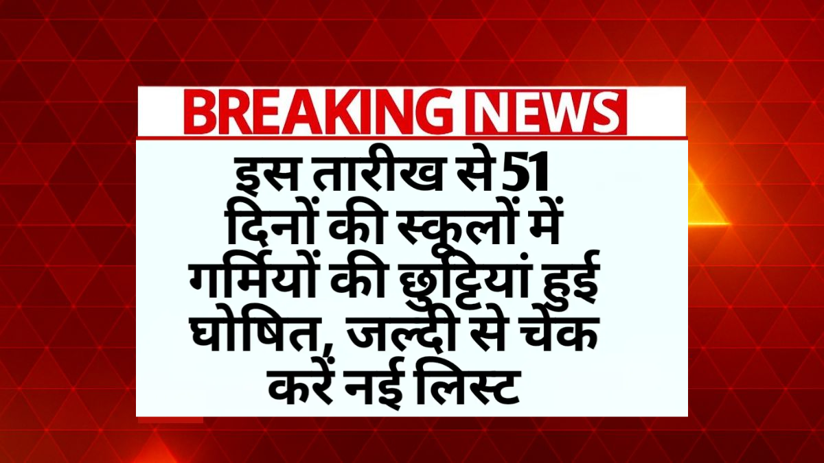 Summer Holidays 2025