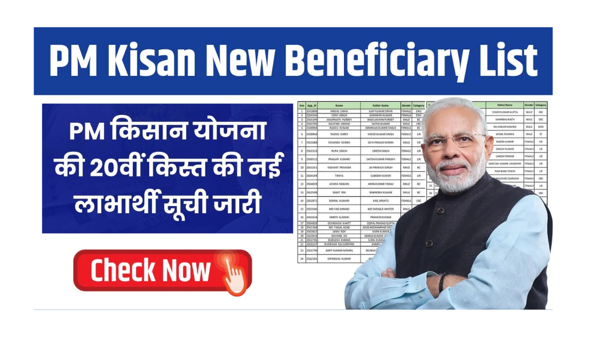 PM Kisan New Beneficiary List